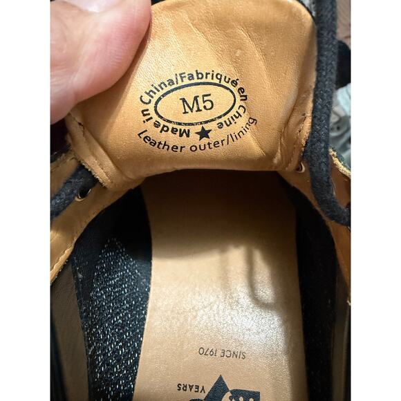 John Fluevog Asteroid Derby Black & Green Shoes - Picture 11 of 11